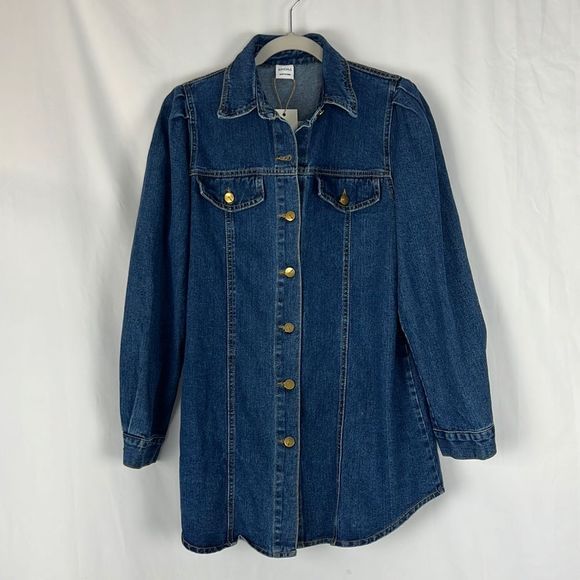 Dresses & Skirts - NWT 100% Cotton Denim Shirt Dress